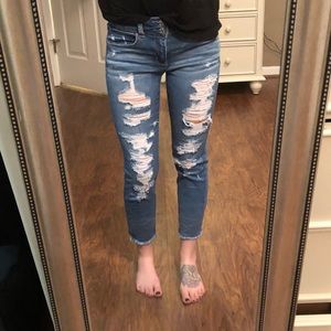 American Eagle Artist Crop Jeans (size 4)